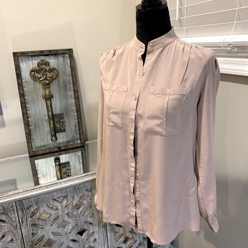 Silk tops, blouses